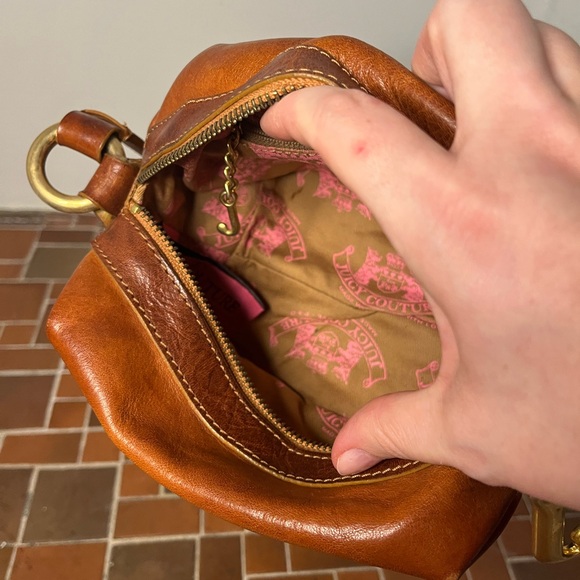 Juicy Couture Brown Leather Handbag - Picture 4 of 8